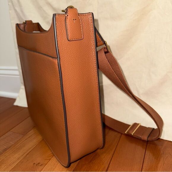 Tory Burch Thea Brown Leather Crossbody - Picture 10 of 14